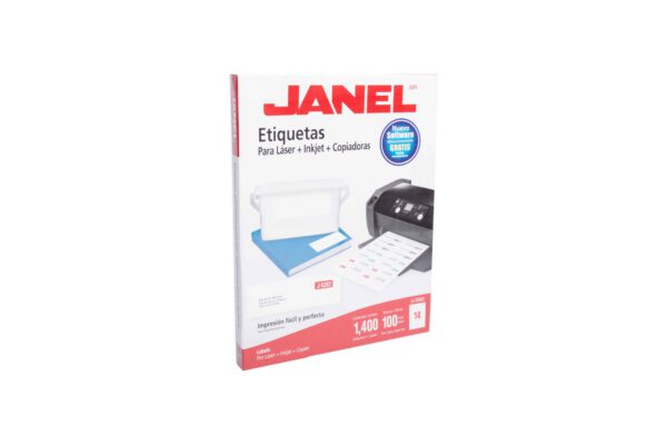 ETIQUETA LASER 5162/5262 DE 1 1/3X4 PULGADAS CON 1400 PZS