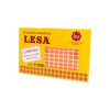 ETIQUETA-LESA-GRANDE-FLUORESCENTE-DEL-NUMERO-1-ROJO_E130-164-2 ETIQUETA GRANDE LESA NUMERO 1 FLUORESCENTE