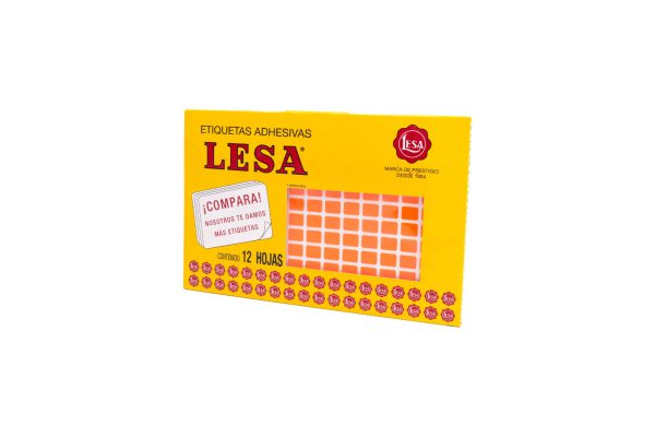 ETIQUETA-LESA-GRANDE-FLUORESCENTE-DEL-NUMERO-1-ROJO_E130-164-2 ETIQUETA GRANDE LESA NUMERO 1 FLUORESCENTE