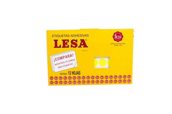 ETIQUETA-LESA-GRANDE-FLUORESCENTE-DEL-NUMERO-9-AMARILLA_E130-354-1 ETIQUETA GRANDE LESA NUMERO 9 FLUORESCENTE