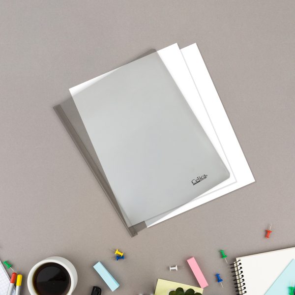 FOLDER CON COSTILLA TAMAÑO CARTA CO-3306-SE HUMO