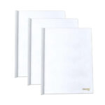 FOLDER COSTILLA TAMAÑO CARTA TRANSPARENTE CON 5