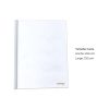 FOLDER COSTILLA TAMAÑO CARTA TRANSPARENTE CON 5