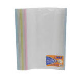 FOLDER COSTILLA TAMAÑO OFICIO TRANSPARENTE CON 10 PIEZAS FOTC-10