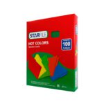 FOLDER HOT COLORS TAMAÑO CARTA VERDE PH0029 CON 100 PZS