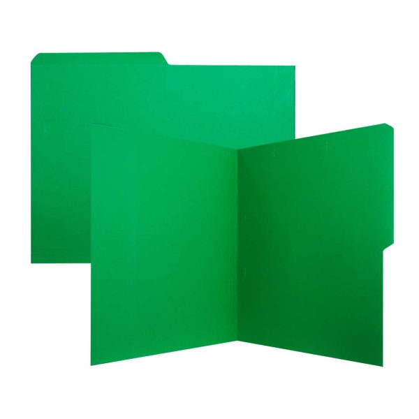 FOLDER HOT COLORS TAMAÑO CARTA VERDE PH0029 CON 100 PZS