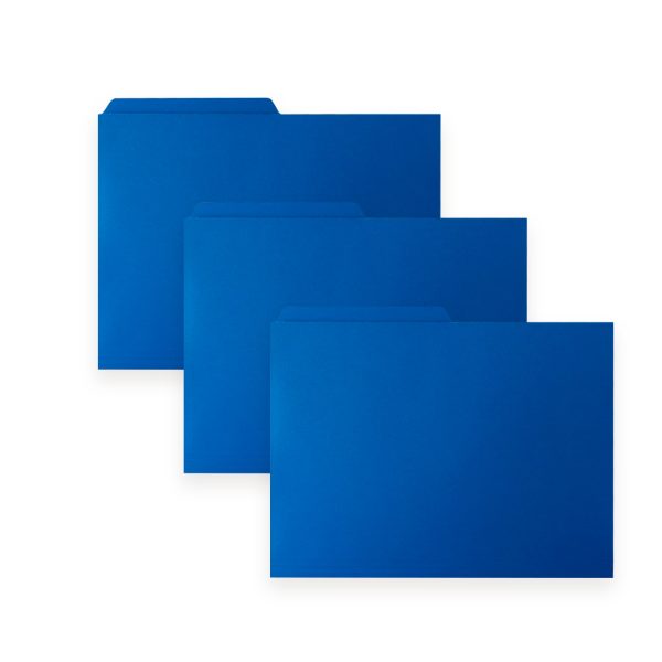 FOLDER HOT COLORS TAMAÑO OFICIO AZUL REY PH0036 CON 25 PZS