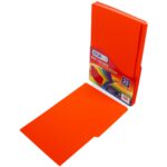 FOLDER HOT COLORS TAMAÑO OFICIO NARANJA PH0037 CON 25 PZS