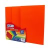 FOLDER HOT COLORS TAMAÑO OFICIO NARANJA PH0037 CON 25 PZS