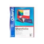 FOLDER OXFORD SHOWFOLIO MARRON PUETE CON 5 PZS