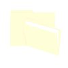 FOLDER TAMAÑO CARTA MANILA CREMA PC1003 CON 25 PZS