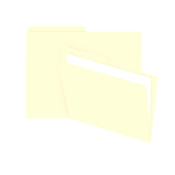 FOLDER TAMAÑO CARTA MANILA CREMA PC1003 CON 25 PZS