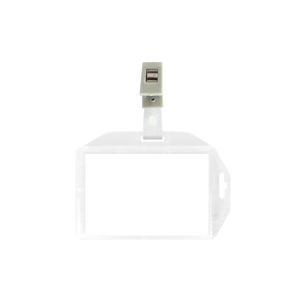 GAFETE ACRILICO CON BROCHE HORIZONTAL/VERTICAL DE 6 CM X 9 CM 1041