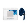 GAFETE TRANSPARENTE HORIZONTAL CON CORDON GFT-10HC