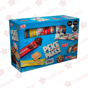 GALLETAS GAMESA SURTIDAS PEKE-PAKES CON 40 PZS