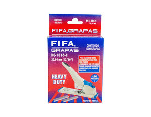 GRAPA HC1316-C 20.6MM 13/16 PULGADAS CAJA CON 1000 PARA 160 HOJAS