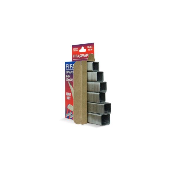 GRAPA HC38-C 9.53 MM 3/8 PULGADAS CAJA CON 1000 60 HOJAS