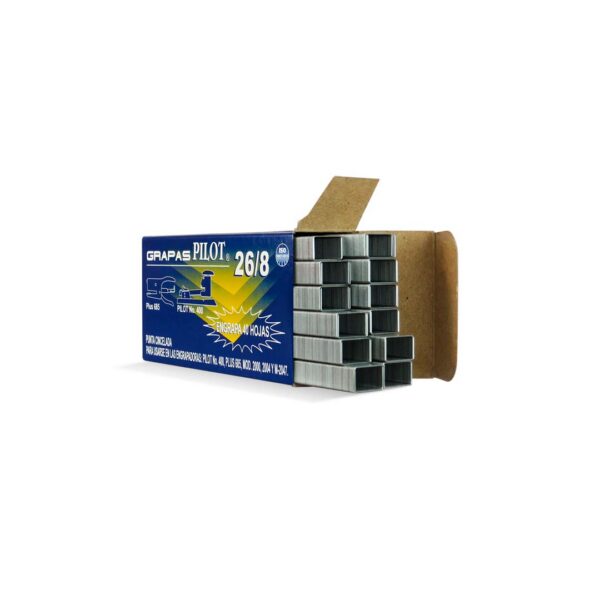 GRAPA-PILOT-26-8-CAJA-CON-5040-PARA-40-HOJAS_G035-060_3 GRAPA PILOT 26/8 CAJA CON 5040 PARA 40 HOJAS