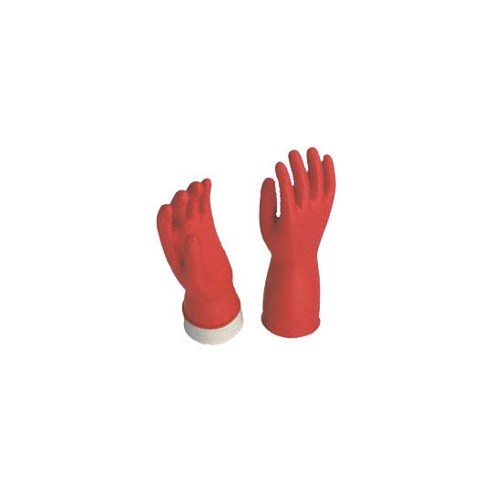 GUANTES ADEX No. 9 ROJOS