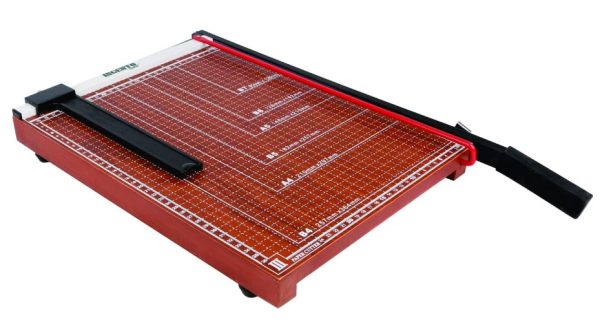 GUILLOTINA OFICIO 15 PULGADAS DE 38 X 30 CM TY-702 CORTA HASTA 12 HOJAS