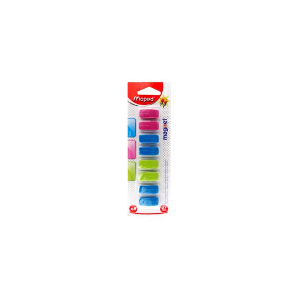 IMAN RECTANGULAR 27 MM CON 8 PZS