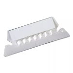 JINETE TRANSPARENTE 5 CM PLASTICO PAQUETE CON 25 PZS
