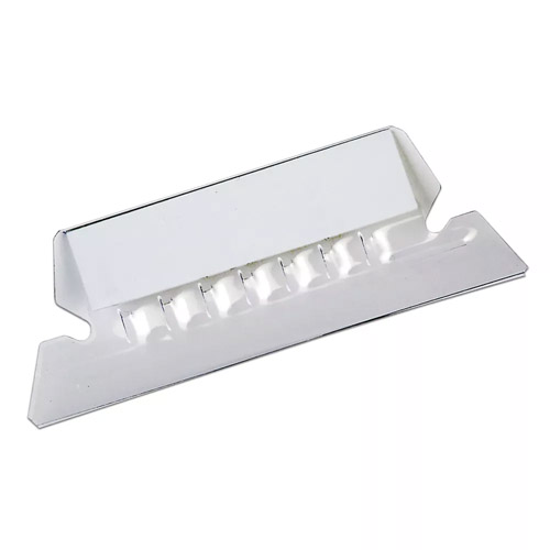 JINETE TRANSPARENTE 5 CM PLASTICO PAQUETE CON 25 PZS
