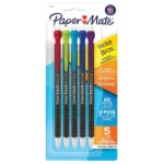 LAPICERO PAPER MATE 0.7 MM CON 5 PIEZAS