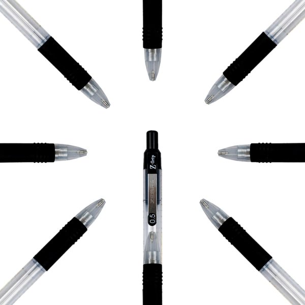 LAPICERO Z-GRIP RETRACTIL ZEBRA MEDIDA 0.5 MM 6520-00