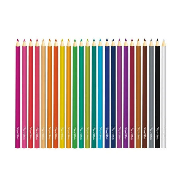 LAPICES DE COLORES PAPER MATE CON 24 PIEZAS