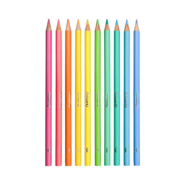 LAPICES DE COLORES PASTEL CON 12 PIEZAS