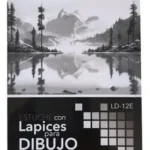 LAPIZ DE GRAFITO HEXAGONAL PARA DIBUJO CON 12 PIEZAS