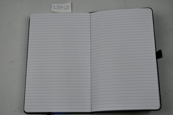 LIBRETA DE NOTAS DOVER COLOR NEGRO RAYA CON 160 PAGINAS DO-A500-NG