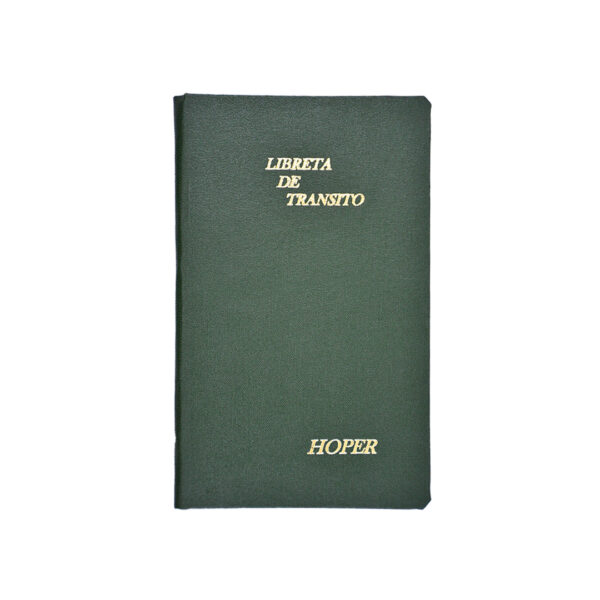 LIBRETA DE TRANSITO HOPER CON 90 HOJAS
