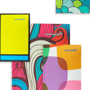 LIBRETA PASTA DURA FORMA FRANCESA CUADRO CHICO 0085 CON 192 HOJAS
