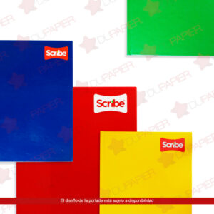 LIBRETA PASTA DURA FORMA FRANCESA CUADRO CHICO 1752 CON 100 HOJAS