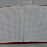 LIBRETA PASTA DURA FORMA FRANCESA CUADRO GRANDE 1753 CON 100 HOJAS