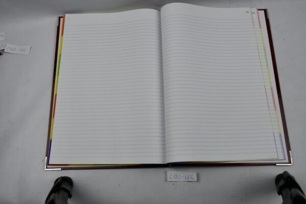 LIBRO FLORETE FORMA FRANCESA RAYADO 0097 CON 96 HOJAS