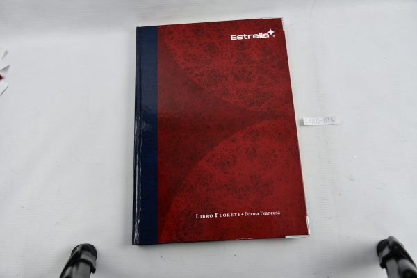 LIBRO FLORETE FORMA FRANCESA RAYADO 0099 CON 192 HOJAS