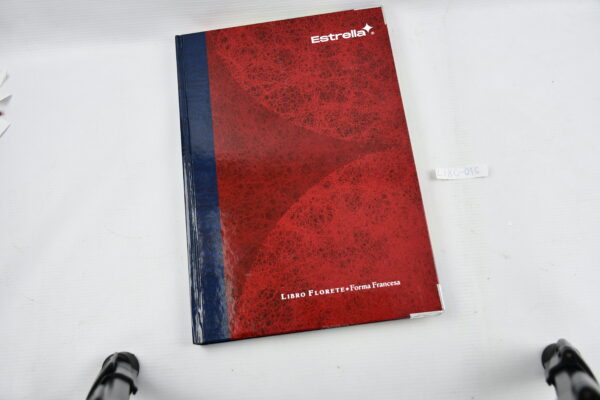 LIBRO FLORETE FORMA FRANCESA RAYADO 0099 CON 192 HOJAS