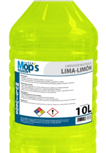 LIMPIADOR MULTIUSOS LIMA LIMÓN 10LT SUPER MOPS