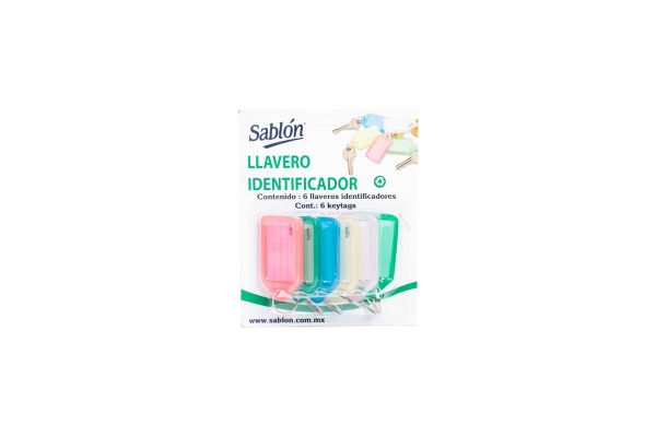 LLAVERO-IDENTIFICADOR-116M-CON-6-PZS_E999-116-3 LLAVERO IDENTIFICADOR 116M CON 6 PZS