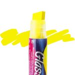 MARCADOR AQUARELO GLASS XL AMARILLO 22025AM PAQUETE CON 4 PZS