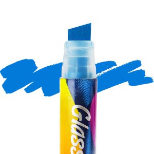 MARCADOR AQUARELO GLASS XL AZUL 22025AZ PAQUETE CON 4 PZS