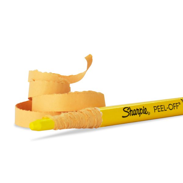 MARCADOR-CERA-AMARILLO_M041-004_3 MARCADOR DE CERA SHARPIE PEEL OFF INDIVIDUAL
