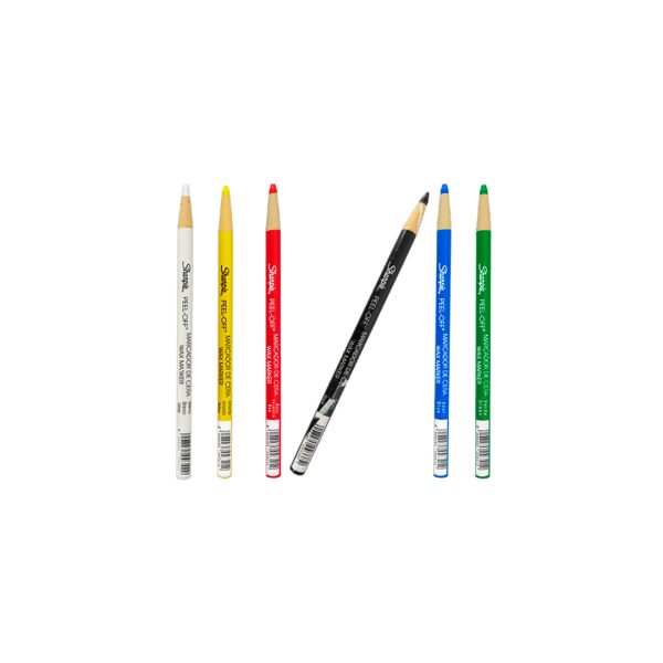 MARCADOR-CERA-NEGRO_M041-006_2 MARCADOR DE CERA SHARPIE PEEL OFF INDIVIDUAL