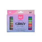 MARCADOR GLITTER KIUT 550757 CON 10 PIEZAS