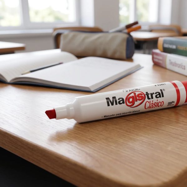 MARCADOR MAGISTRAL CLASICO 83402 ROJO