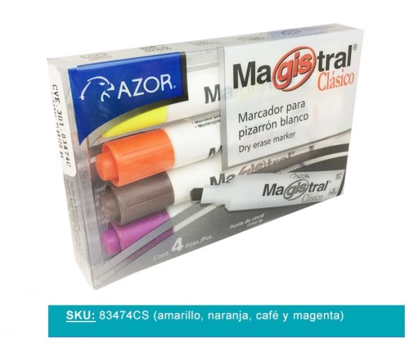 MARCADOR-MAGISTRAL-CLASICO-83474C-CON-4-PZS_M040-085_1 MARCADOR PARA PIZARRON MAGISTRAL CLASICO 83474CS COLORES FASHION ESTUCHE CON 4 PIEZAS