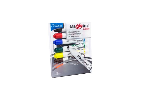 MARCADOR MAGISTRAL CLASICO 83478 CON 8 COLORES